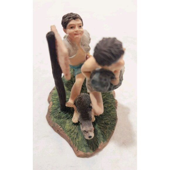 Vtg Dave Grossman Norman Rockwell No Swimming Figurine 1998 - Picture 5 of 9